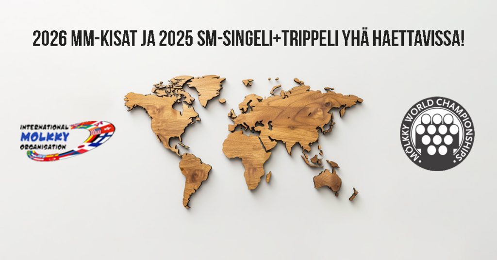 2025 SM-Singeli+Trippeli sekä 2026 MM-kisat etsivät yhä järjestäjää!