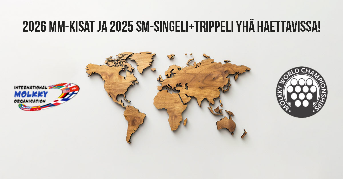 2025 SM-Singeli+Trippeli sekä 2026 MM-kisat etsivät yhä järjestäjää!