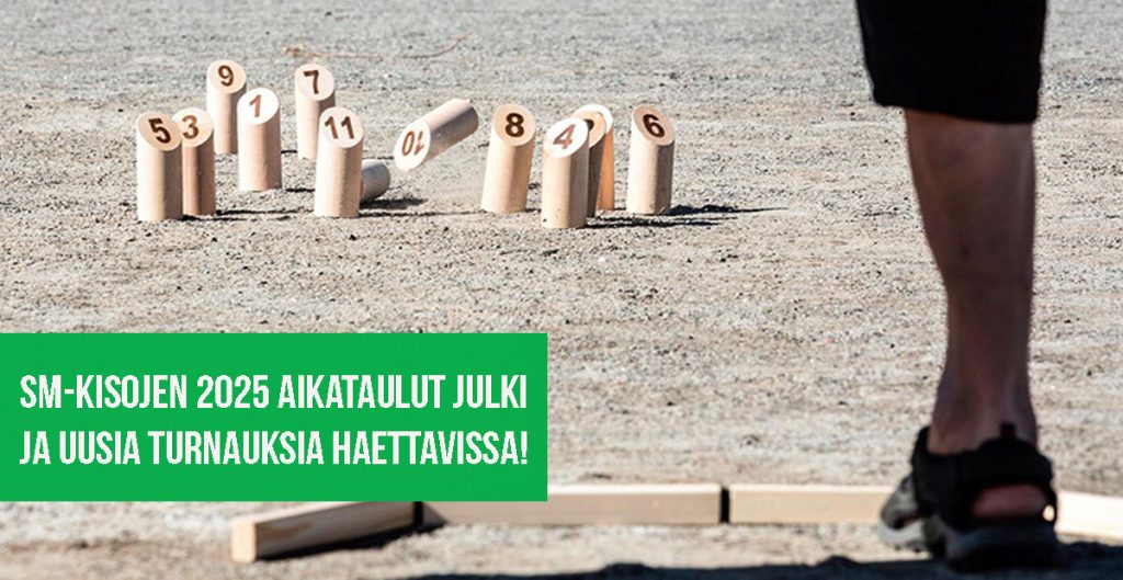 SM-kisojen 2025 aikataulut julki ja uusia turnauksia haettavissa!